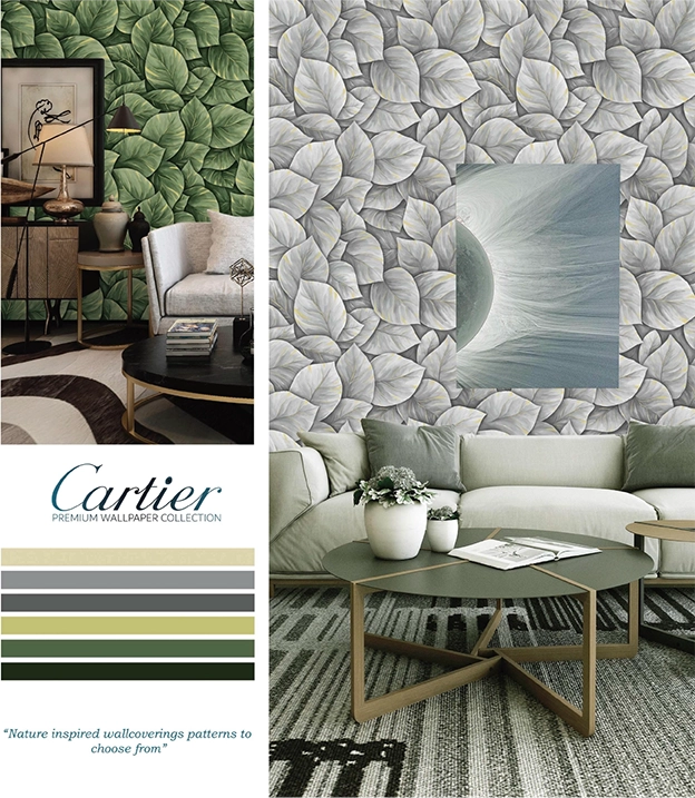 Classic Silver Marble Texture Wallpaper